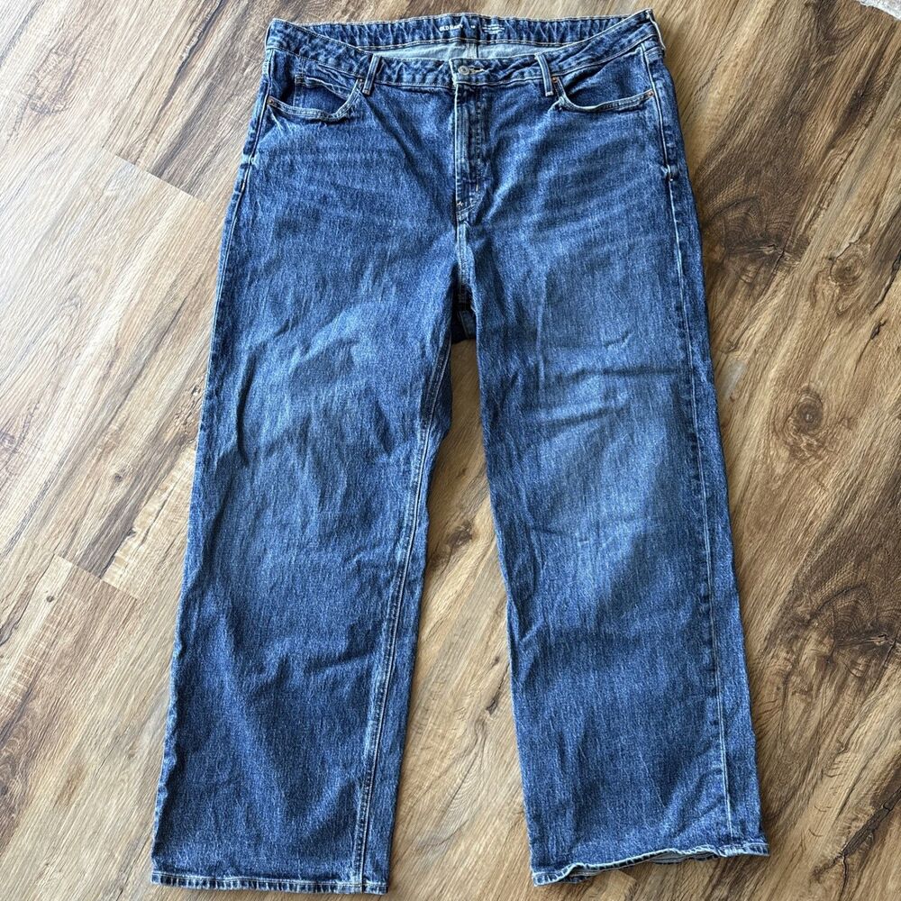 Old Navy Women's Size 20 Jeans Extra High Rise Sky-Hi Wide Leg